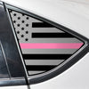 Quarter Window American Flag Vinyl Decal Stickers Fits Dodge Dart 2013 - 2016 - Bogar Tech Designs