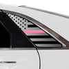 Quarter Window American Flag Vinyl Decal Stickers Fits Lincoln MKZ 2013 - 2020 - Bogar Tech Designs