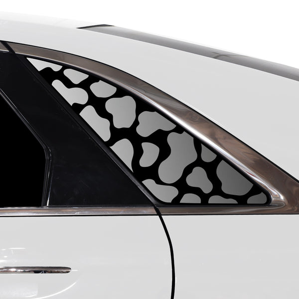 Animal Leopard Cheetah Cow Window Vinyl Decal Stickers Fits Lincoln MKZ 2013 - 2020 - Bogar Tech Designs