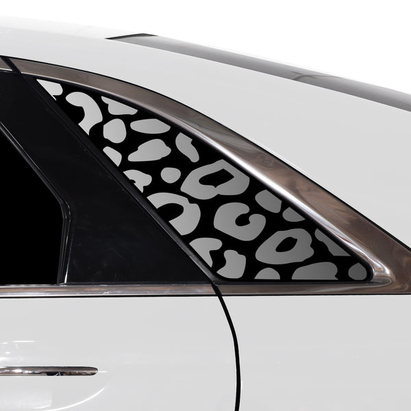 Animal Leopard Cheetah Cow Window Vinyl Decal Stickers Fits Lincoln MKZ 2013 - 2020 - Bogar Tech Designs