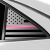 Quarter Window American Flag Vinyl Decal Stickers Fits Toyota Camry 2015 - 2017 - Bogar Tech Designs