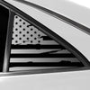 Quarter Window American Flag Vinyl Decal Stickers Fits Toyota Camry 2015 - 2017 - Bogar Tech Designs