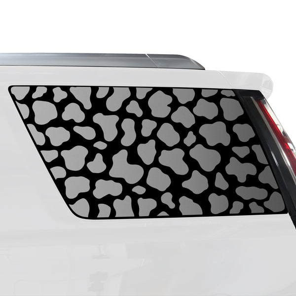 Animal Leopard Cheetah Cow Window Vinyl Decal Stickers Fits Cadillac Escalade 2015 - 2020 - Bogar Tech Designs
