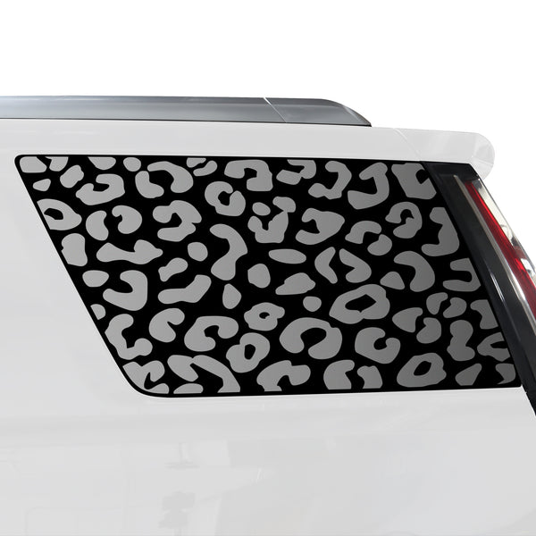 Animal Leopard Cheetah Cow Window Vinyl Decal Stickers Fits Cadillac Escalade 2015 - 2020 - Bogar Tech Designs