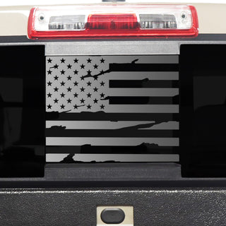 Window American Flag Vinyl Decal Stickers Fits Chevrolet Colorado 2015 - 2025 - Bogar Tech Designs