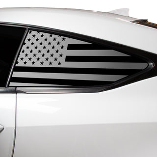 Quarter Window American Flag Vinyl Decal Stickers Fits Lexus RC 2015 - 2025 - Bogar Tech Designs