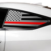 Quarter Window American Flag Vinyl Decal Stickers Fits Lexus RC 2015 - 2025 - Bogar Tech Designs