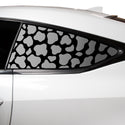 Animal Leopard Cheetah Cow Window Vinyl Decal Stickers Fits Lexus RC 2015 - 2023 - Bogar Tech Designs