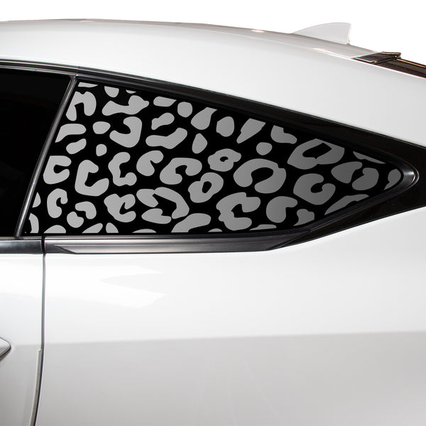 Animal Leopard Cheetah Cow Window Vinyl Decal Stickers Fits Lexus RC 2015 - 2023 - Bogar Tech Designs