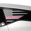 Quarter Window American Flag Vinyl Decal Stickers Fits Nissan Murano 2015 - 2024 - Bogar Tech Designs