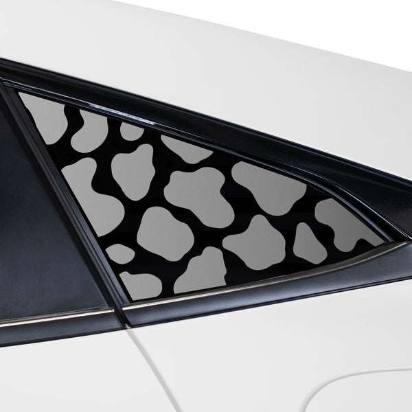 Animal Leopard Cheetah Cow Window Vinyl Decal Stickers Fits Honda Civic 2016 - 2021 - Bogar Tech Designs