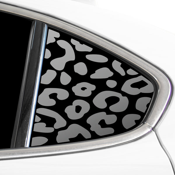 Animal Leopard Cheetah Cow Window Vinyl Decal Stickers Fits Alfa Romeo Giulia 2016 - 2024 - Bogar Tech Designs