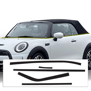 Vinyl Chrome Delete Side Window Rear Blackout Decal Stickers Overlay Film Fits Mini Cooper 2016 - 2025 - Bogar Tech Designs