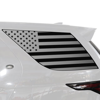 Quarter Window American Flag Vinyl Decal Stickers Fits Land Rover Discovery 2017 - 2025 - Bogar Tech Designs