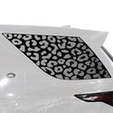Animal Leopard Cheetah Cow Window Vinyl Decal Stickers Fits Land Rover Discovery 2017 - 2024 - Bogar Tech Designs
