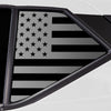 Quarter Window American Flag Vinyl Decal Stickers Fits Nissan Kicks 2018 - 2024 - Bogar Tech Designs