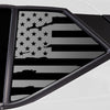 Quarter Window American Flag Vinyl Decal Stickers Fits Nissan Kicks 2018 - 2024 - Bogar Tech Designs