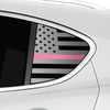 Quarter Window American Flag Vinyl Decal Stickers Fits Alfa Romeo Stelvio 2019 - 2025 - Bogar Tech Designs