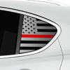 Quarter Window American Flag Vinyl Decal Stickers Fits Alfa Romeo Stelvio 2019 - 2025 - Bogar Tech Designs