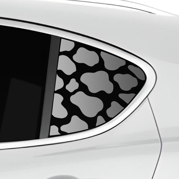 Animal Leopard Cheetah Cow Window Vinyl Decal Stickers Fits Alfa Romeo Stelvio 2019 - 2024 - Bogar Tech Designs