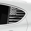 Quarter Window American Flag Vinyl Decal Stickers Fits Alfa Romeo Stelvio 2019 - 2025 - Bogar Tech Designs