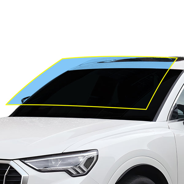 Audi Q3 2019+ Windshield Protection Film Kit β Precut Clear PPF (Rock Chip Protection)