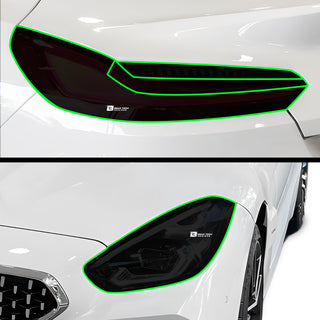 Full Headlight Taillight Precut Smoked PPF Tint Kit Film Overlay Fits BMW Z4 2019 - 2024 - Bogar Tech Designs