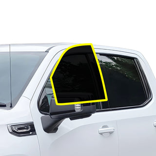 Precut Front Rear Windows Windshield Premium Nano - Ceramic Window Film Tint Kit For GMC Sierra Crew Cab 2019 - 2024 - Bogar Tech Designs