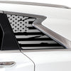 Quarter Window American Flag Vinyl Decal Stickers Fits Infiniti QX50 2019 - 2025 - Bogar Tech Designs