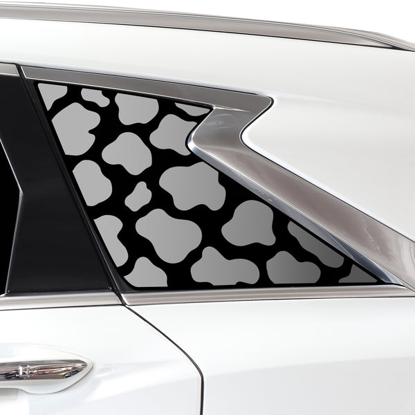 Animal Leopard Cheetah Cow Window Vinyl Decal Stickers Fits Infiniti QX50 2019 - 2024 - Bogar Tech Designs