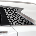 Animal Leopard Cheetah Cow Window Vinyl Decal Stickers Fits Infiniti QX50 2019 - 2024 - Bogar Tech Designs