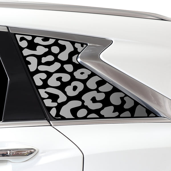Animal Leopard Cheetah Cow Window Vinyl Decal Stickers Fits Infiniti QX50 2019 - 2024 - Bogar Tech Designs