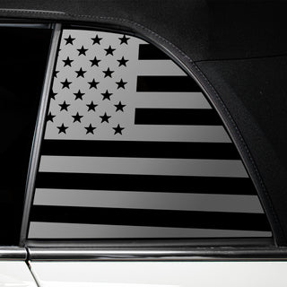 Quarter Window American Flag Vinyl Decal Stickers Fits Mini Cooper Convertible 2019 - 2025 - Bogar Tech Designs