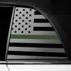 Quarter Window American Flag Vinyl Decal Stickers Fits Mini Cooper Convertible 2019 - 2025 - Bogar Tech Designs