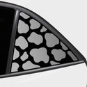 Animal Leopard Cheetah Cow Window Vinyl Decal Stickers Fits Toyota Corolla Hatchback 2019 - 2024 - Bogar Tech Designs