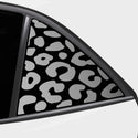 Animal Leopard Cheetah Cow Window Vinyl Decal Stickers Fits Toyota Corolla Hatchback 2019 - 2024 - Bogar Tech Designs