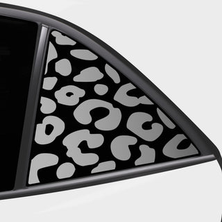 Animal Leopard Cheetah Cow Window Vinyl Decal Stickers Fits Toyota Corolla Hatchback 2019 - 2024 - Bogar Tech Designs