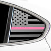 Quarter Window American Flag Vinyl Decal Stickers Fits Alfa Romeo Giulia 2016 - 2025 - Bogar Tech Designs