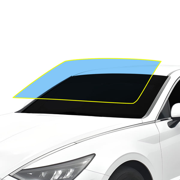 Hyundai Sonata 2020–2026 Windshield Protection Film Kit – Precut Clear PPF (Rock Chip Protection)