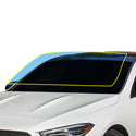 Precut Front Rear Windshield Premium Protection Self Healing Film Kit For Mercedes Benz CLA Class 2020+ - Bogar Tech Designs