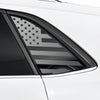 Quarter Window American Flag Vinyl Decal Stickers Fits Volkswagen Atlas Cross Sport 2020 - 2025 - Bogar Tech Designs
