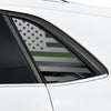 Quarter Window American Flag Vinyl Decal Stickers Fits Volkswagen Atlas Cross Sport 2020 - 2025 - Bogar Tech Designs