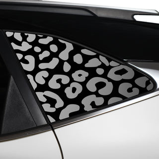 Animal Leopard Cheetah Cow Window Vinyl Decal Stickers Fits Kia Seltos 2021 - 2024 - Bogar Tech Designs