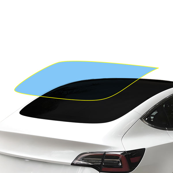 For Tesla Model 3 2017 - 2023 Precut Front Rear Windshield Premium Protection Self Healing Film Kit - Bogar Tech Designs