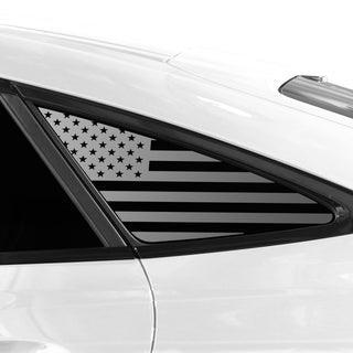 Quarter Window American Flag Vinyl Decal Stickers Fits Mercedes Benz GLE Coupe 2021 - 2025 - Bogar Tech Designs