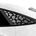 Animal Leopard Cheetah Cow Window Vinyl Decal Stickers Fits Mercedes Benz GLE Coupe 2021 - 2024 - Bogar Tech Designs