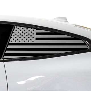 Quarter Window American Flag Vinyl Decal Stickers Fits BMW 4 Series 2021 - 2025 - Bogar Tech Designs