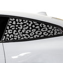 Animal Leopard Cheetah Cow Window Vinyl Decal Stickers Fits BMW 4 Series 2021 - 2024 - Bogar Tech Designs