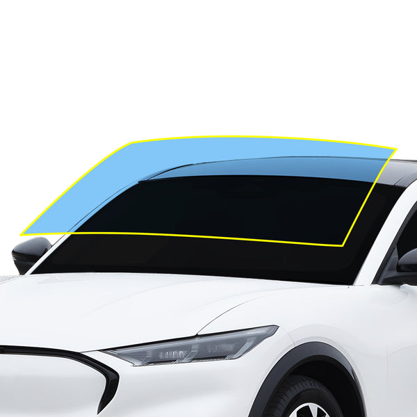 For Ford Mustang Mach - E 2021+ Precut Front Rear Windshield Premium Protection Self Healing Film Kit - Bogar Tech Designs