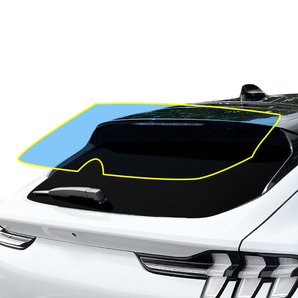 For Ford Mustang Mach - E 2021+ Precut Front Rear Windshield Premium Protection Self Healing Film Kit - Bogar Tech Designs
